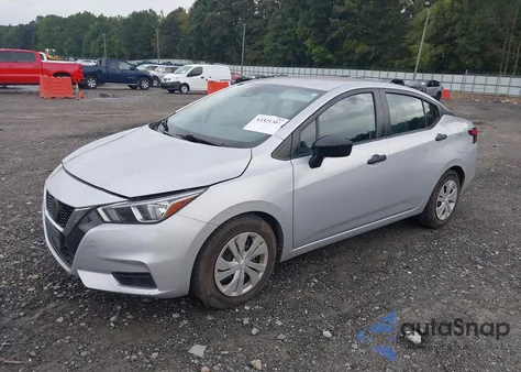 2020 Nissan Versa S Xtronic Cvt z USA, uszkodzony, nr VIN 3N1CN8DV7LL818130